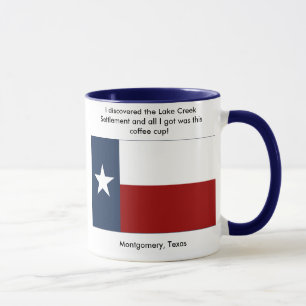 Lake Creek Settlement - Montgomery , Texas Mug