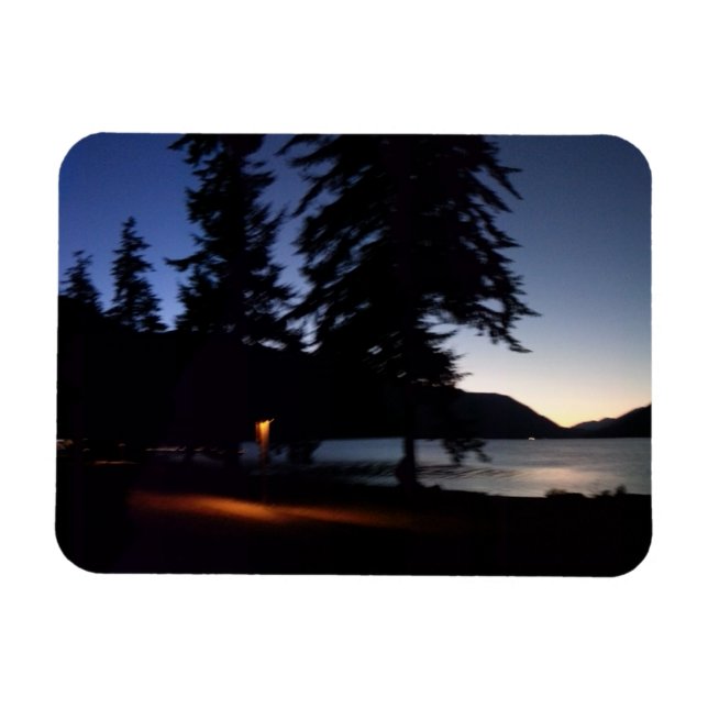 Lake Crescent Olympic National Park Magnet (Horizontal)