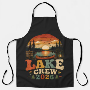 Lake Crew 2026 Family Lake Vacation Matching Apron