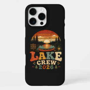 Lake Crew 2026 Family Lake Vacation Matching iPhone 16 Pro Max Case