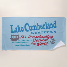Lake Cumberland Beach Towel