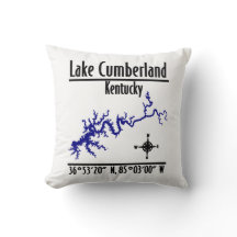Lake Cumberland Kentucky Shoreline Map Coordinates