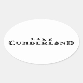 Lake Cumberland Oval Sticker
