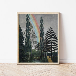 Lake Daumesnil   Henri Rousseau Poster