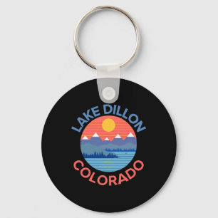 Lake Dillon Colorado Fishing Hiking Boating Key Ring