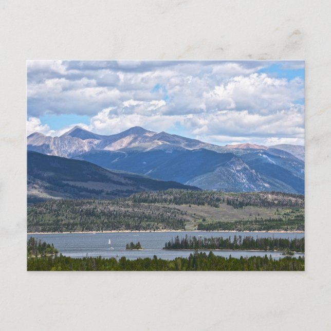 Lake Dillon, Colorado Postcard (Front)