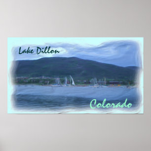 Lake Dillon Colorado poster