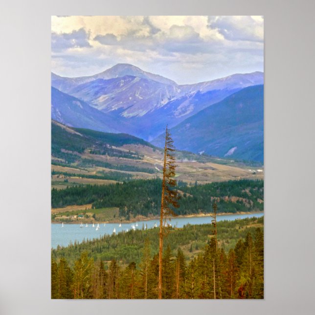 Lake Dillon Regatta, Colorado Poster (Front)