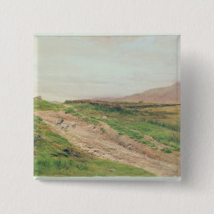 Lake District 15 Cm Square Badge