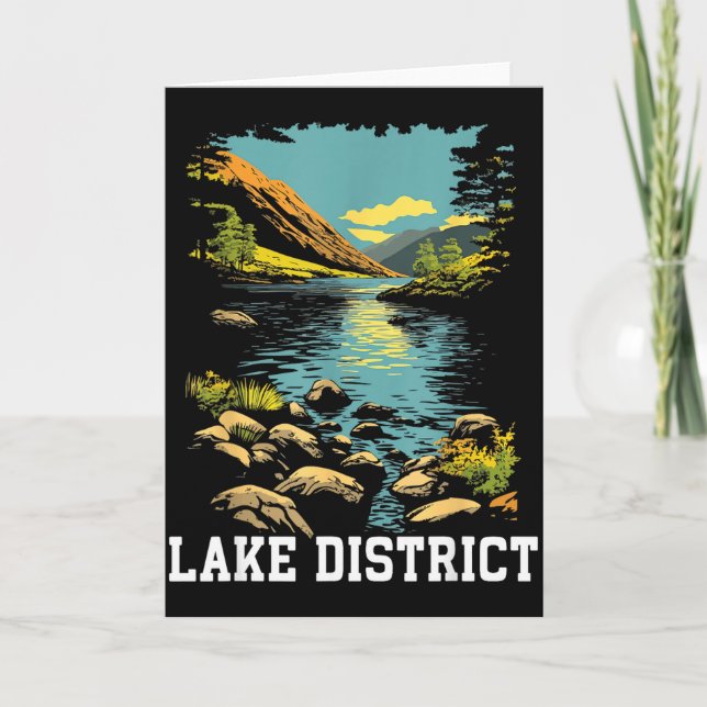 Lake District  Card (Front)