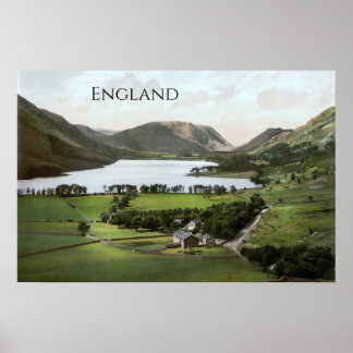 Lake District, England (1900) Poster