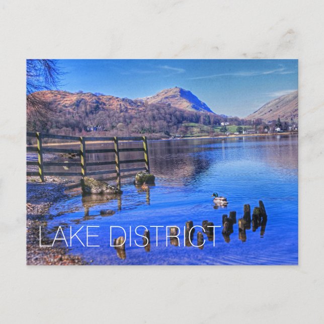 Lake District Holiday Postcard (Front)