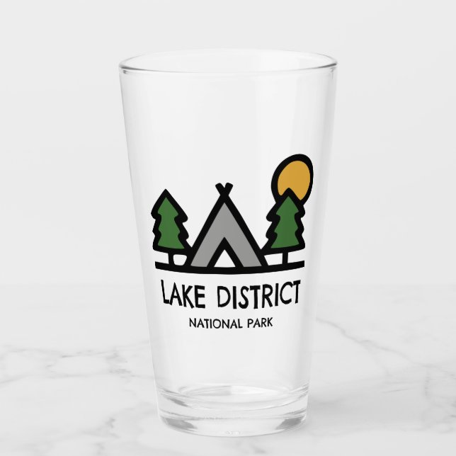 Lake District National Park Glass (Front)