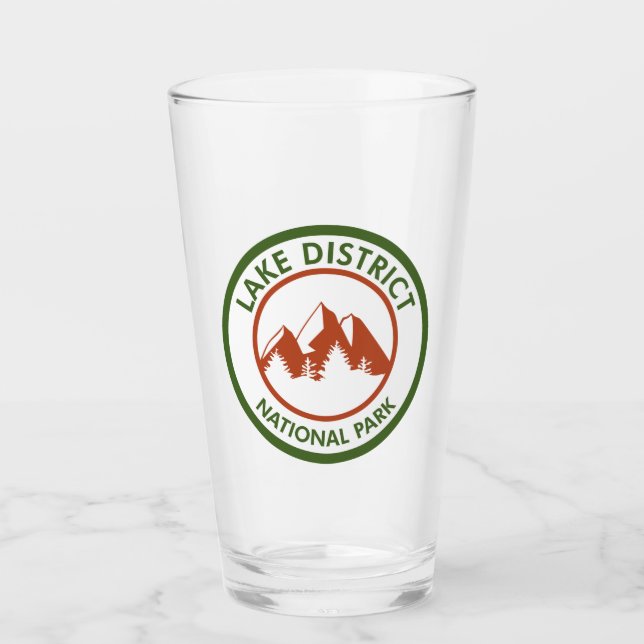 Lake District National Park Glass (Front)