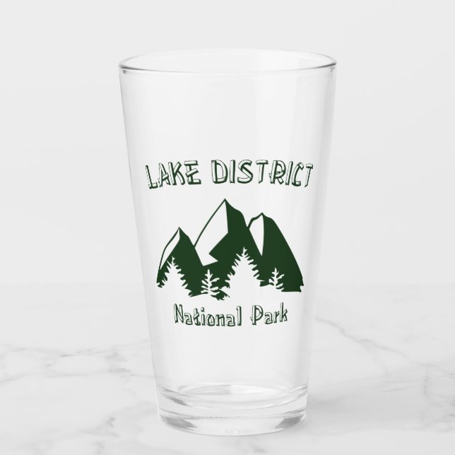 Lake District National Park Glass (Front)