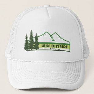 Lake District National Park Green Stripes Trucker Hat