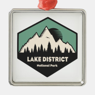 Lake District National Park Metal Ornament