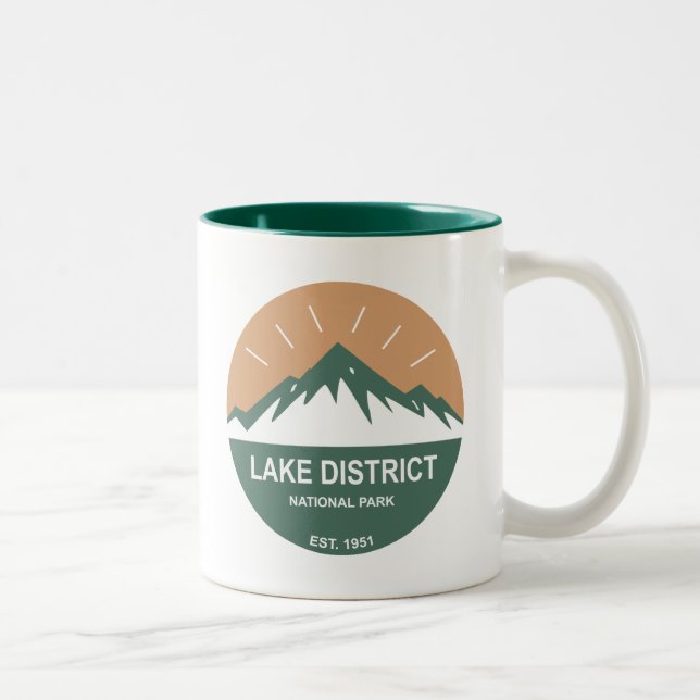 Lake District National Park Two-Tone Coffee Mug (Right)