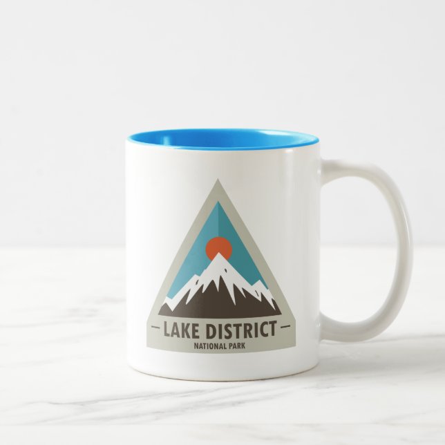 Lake District National Park Two-Tone Coffee Mug (Right)