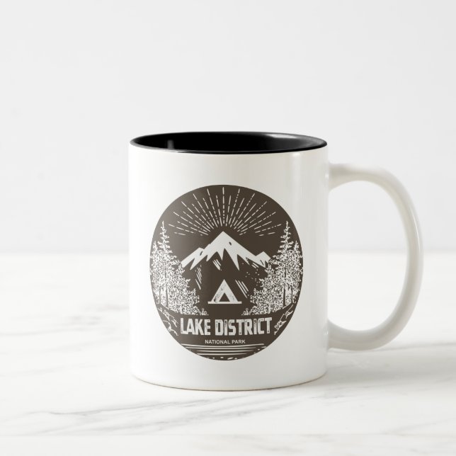 Lake District National Park Two-Tone Coffee Mug (Right)