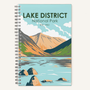 Lake District National Park Wasdale Head England Notebook