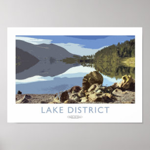 Lake District Railway Poster