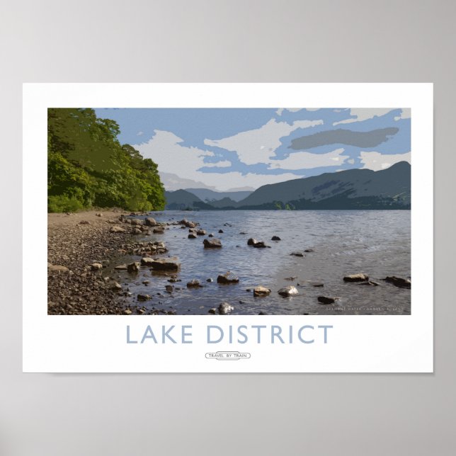 Lake District Railway Poster (Front)
