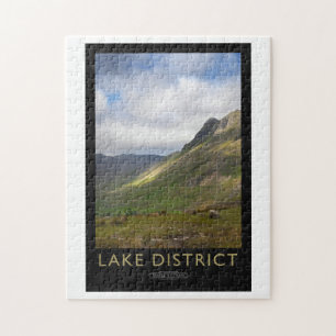 Lake District Railway Poster Jigsaw Puzzle