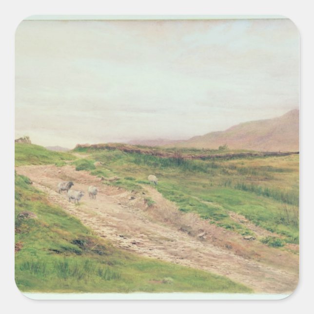 Lake District Square Sticker (Front)