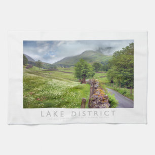 Lake District Tea Towel
