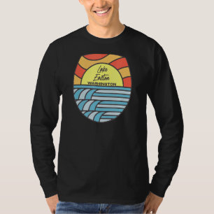 Lake Easton Washington Wa Sunset Vacation Souvenir T-Shirt