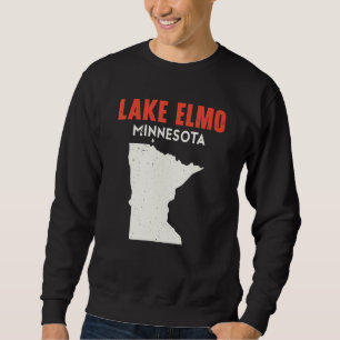 Lake Elmo Minnesota USA State America Travel Minne Sweatshirt