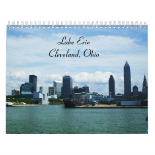 LAKE ERIE, CLEVELAND, OHIO calendar