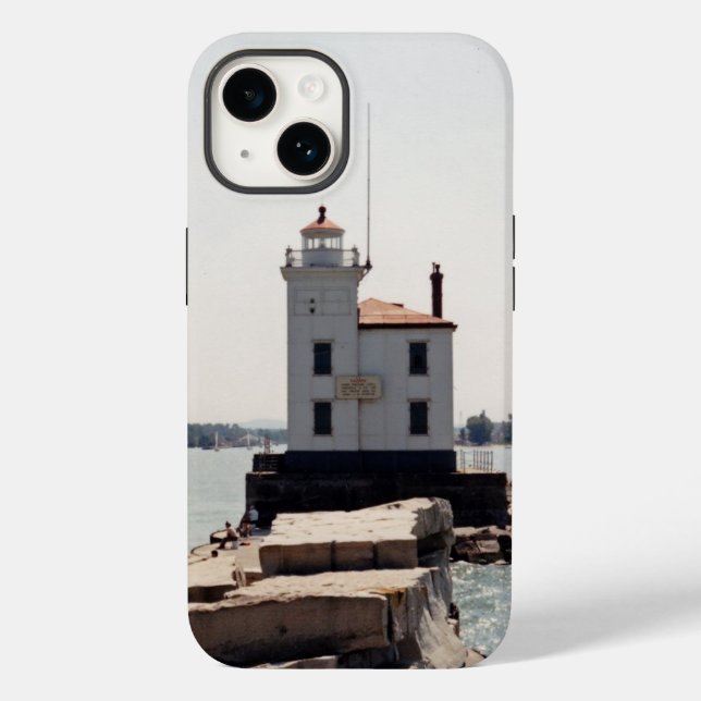 Lake Erie Lighthouse Case-Mate iPhone Case (Back)