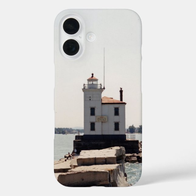 Lake Erie Lighthouse Case-Mate iPhone Case (Back)