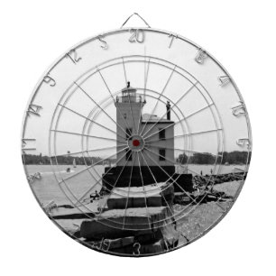 Lake Erie Lighthouse Dartboard