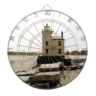 Lake Erie Lighthouse Dartboard