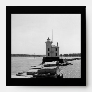 Lake Erie Lighthouse Envelope
