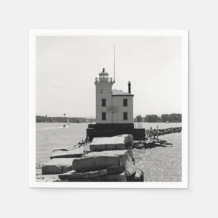 Lake Erie Lighthouse Napkin