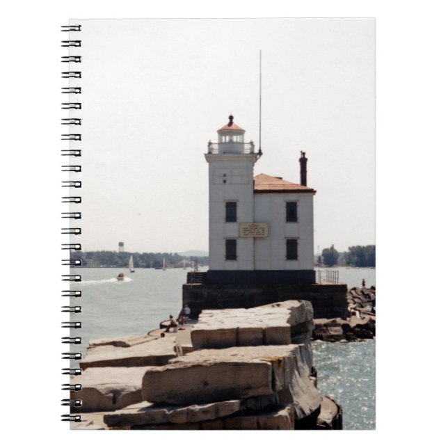 Lake Erie Lighthouse Notebook (Front)