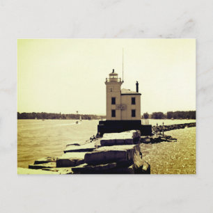 Lake Erie Lighthouse Postcard
