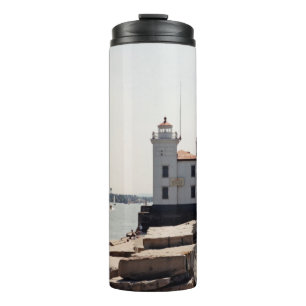 Lake Erie Lighthouse Thermal Tumbler