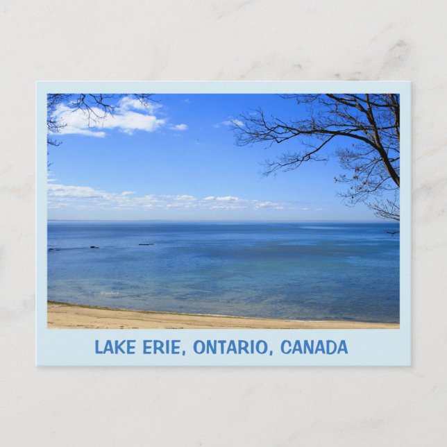 Lake Erie, Ontario, Canada, jjhelene Postcard (Front)