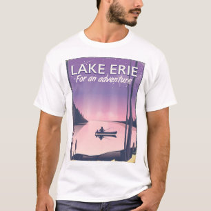 Lake Erie travel poster T-Shirt