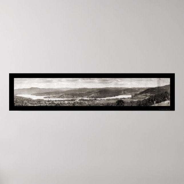 Lake Fairlee, Vermont Photo 1920 Poster (Front)