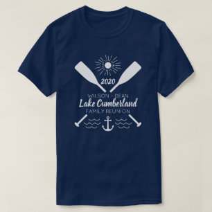 Lake Family Reunion, Oars and Anchor T-Shirt