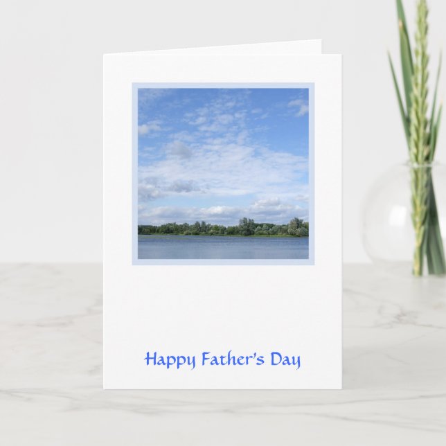 Lake Father's Day Card (Front)