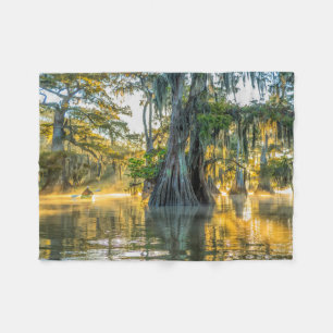 Lake Fausse Pointe State Park Fleece Blanket