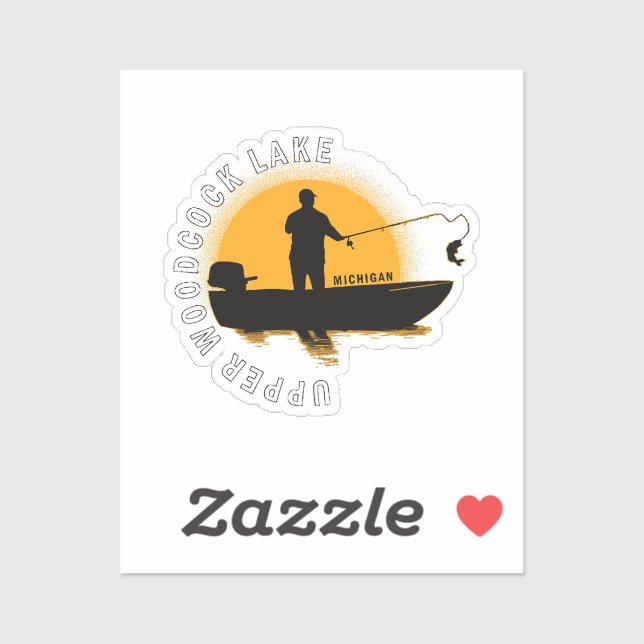  Lake Fishing Michigan (Sheet)