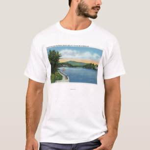 Lake Flower, Scarface Mt in Distance T-Shirt